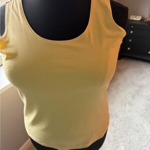 Chico's Bright Yellow Sleeveless Top and Matching Blouse.